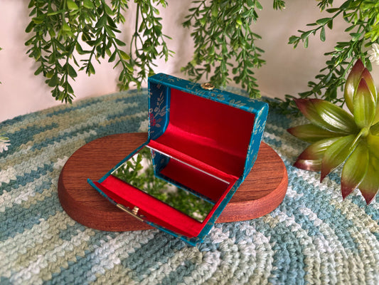 Light Blue Lipstick Case for 2 Lipsticks