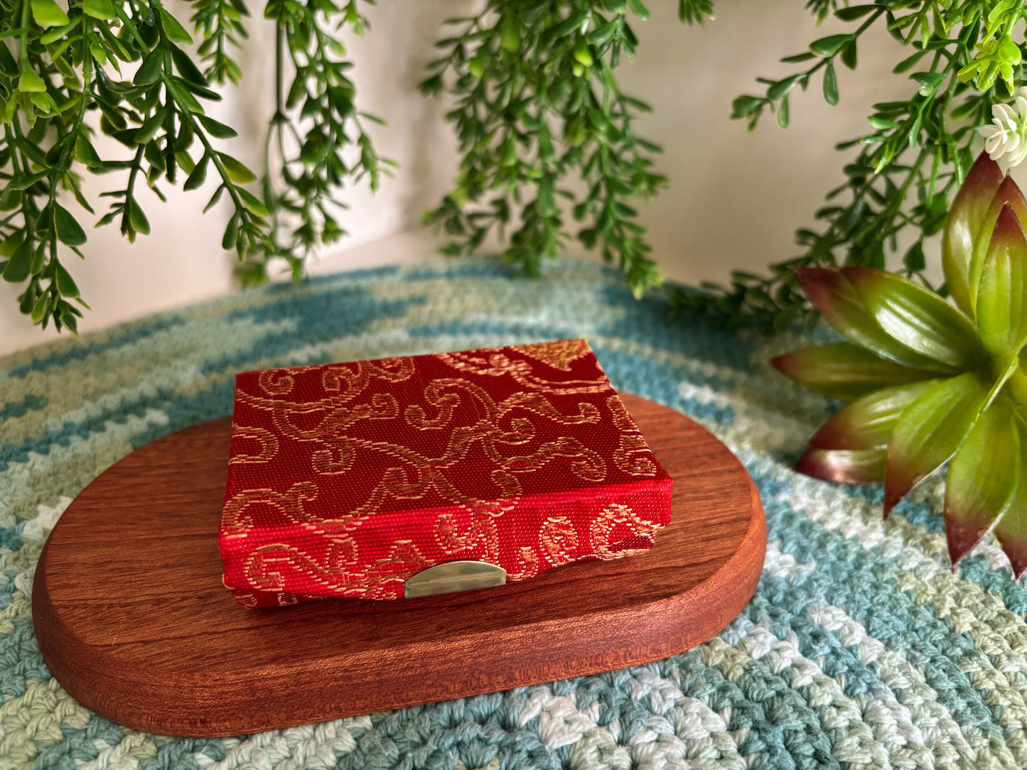 Red Lipstick Case for 2 Lipsticks