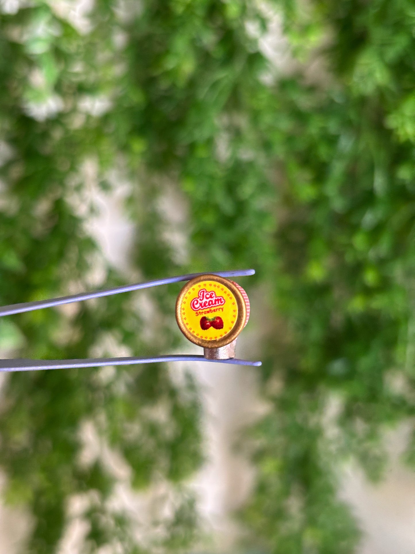 Yellow Ice Cream Magnet