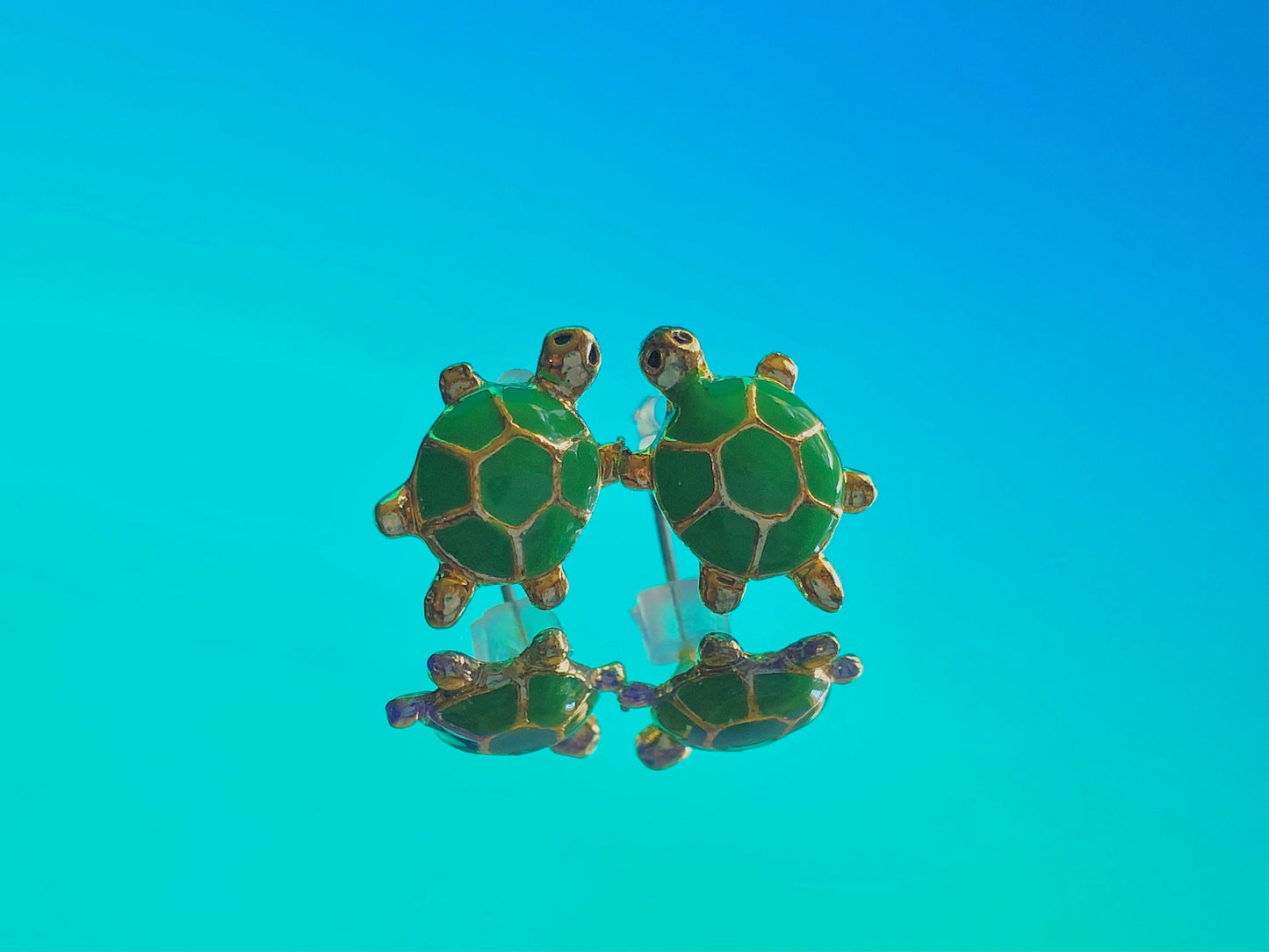 Tiny Turtles Stud Earrings