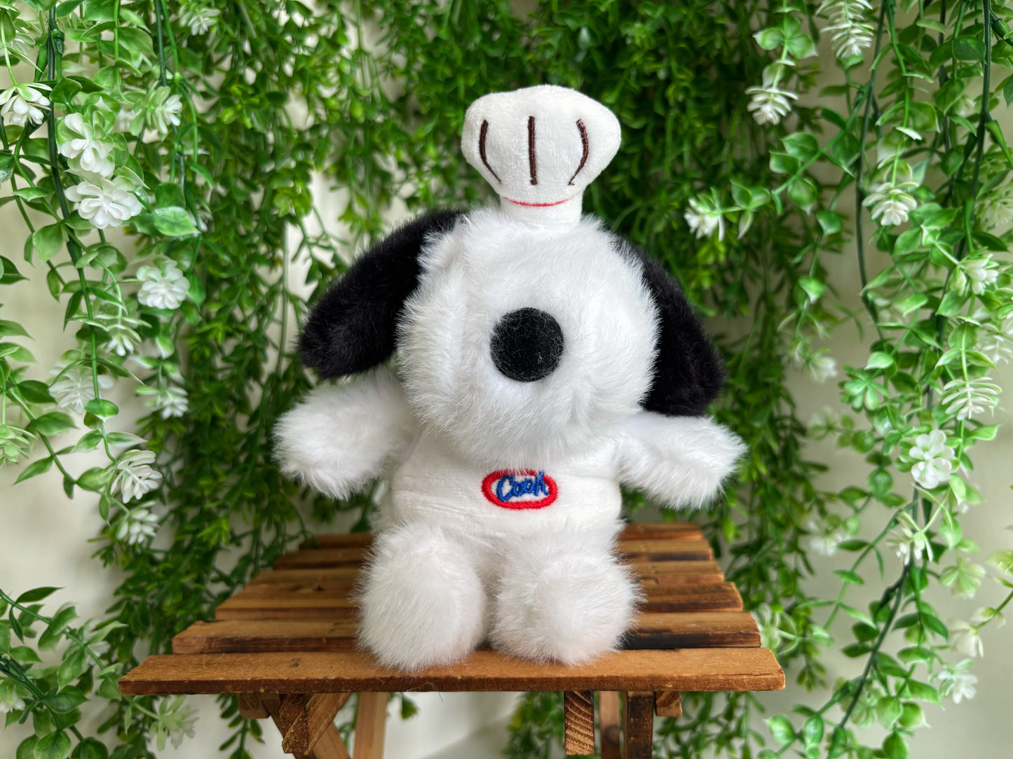 Chef Snoopy Plushie Keychain