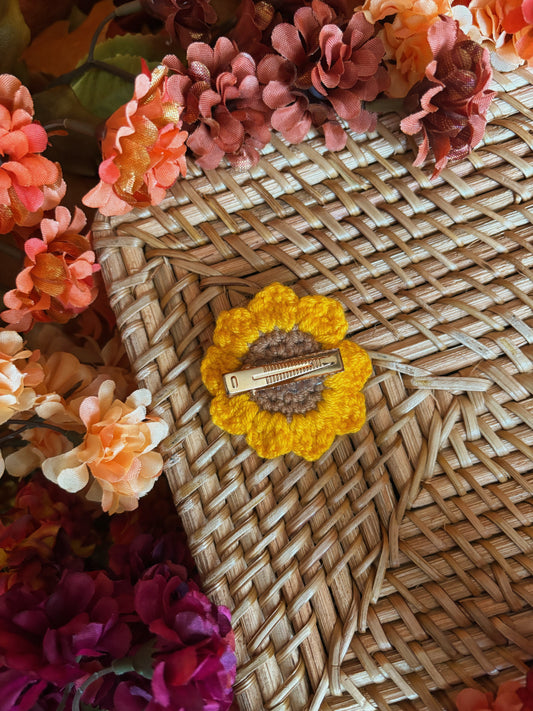 Sunflower Hairpin