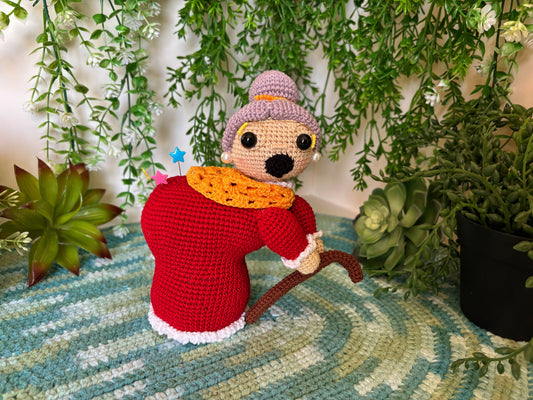 Red Granny Pin Cushion