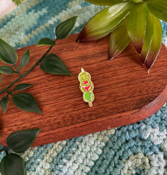 Hanami Dango Smiski Pin