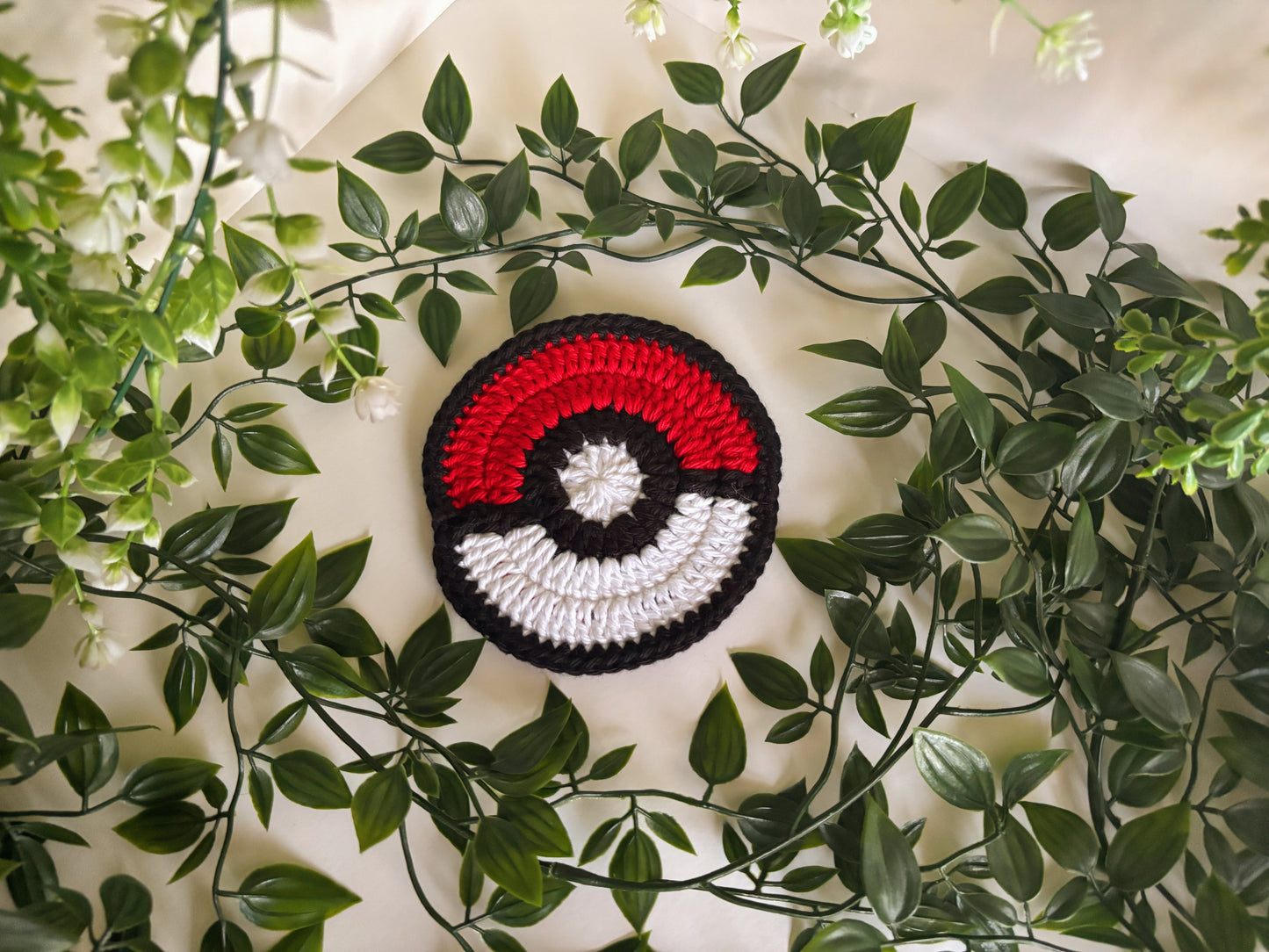 Pokemon Crochet Coaster