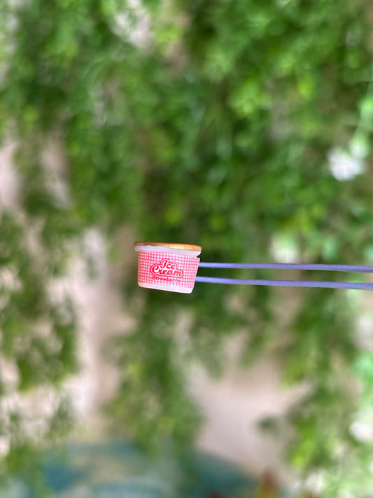 Pink Ice Cream Magnet