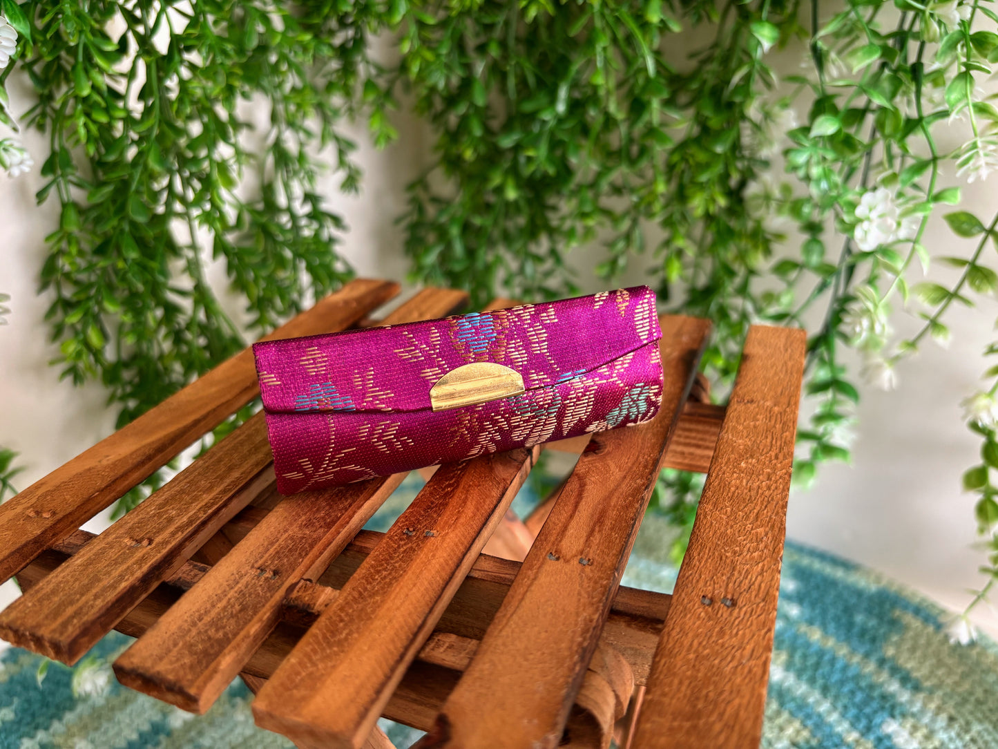 Purple Lipstick Case for 1 Lipstick