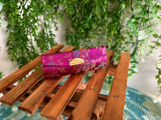 Purple Lipstick Case for 1 Lipstick