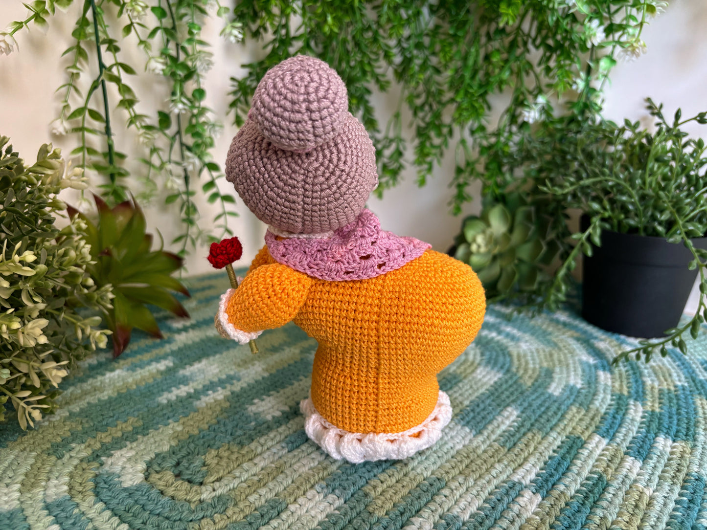 Yellow Granny Pin Cushion