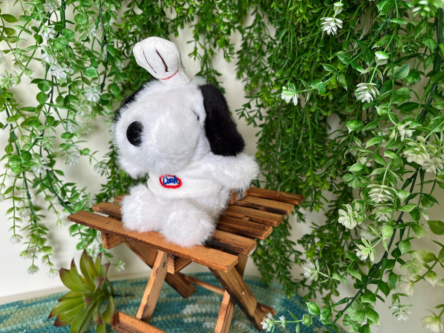 Chef Snoopy Plushie Keychain