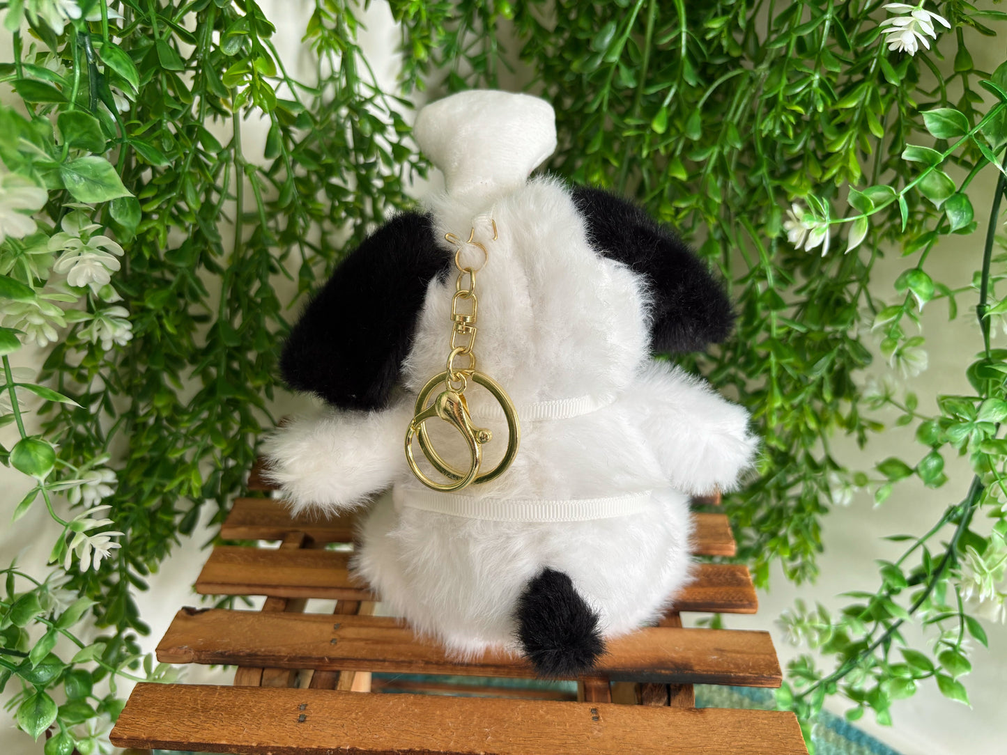 Chef Snoopy Plushie Keychain