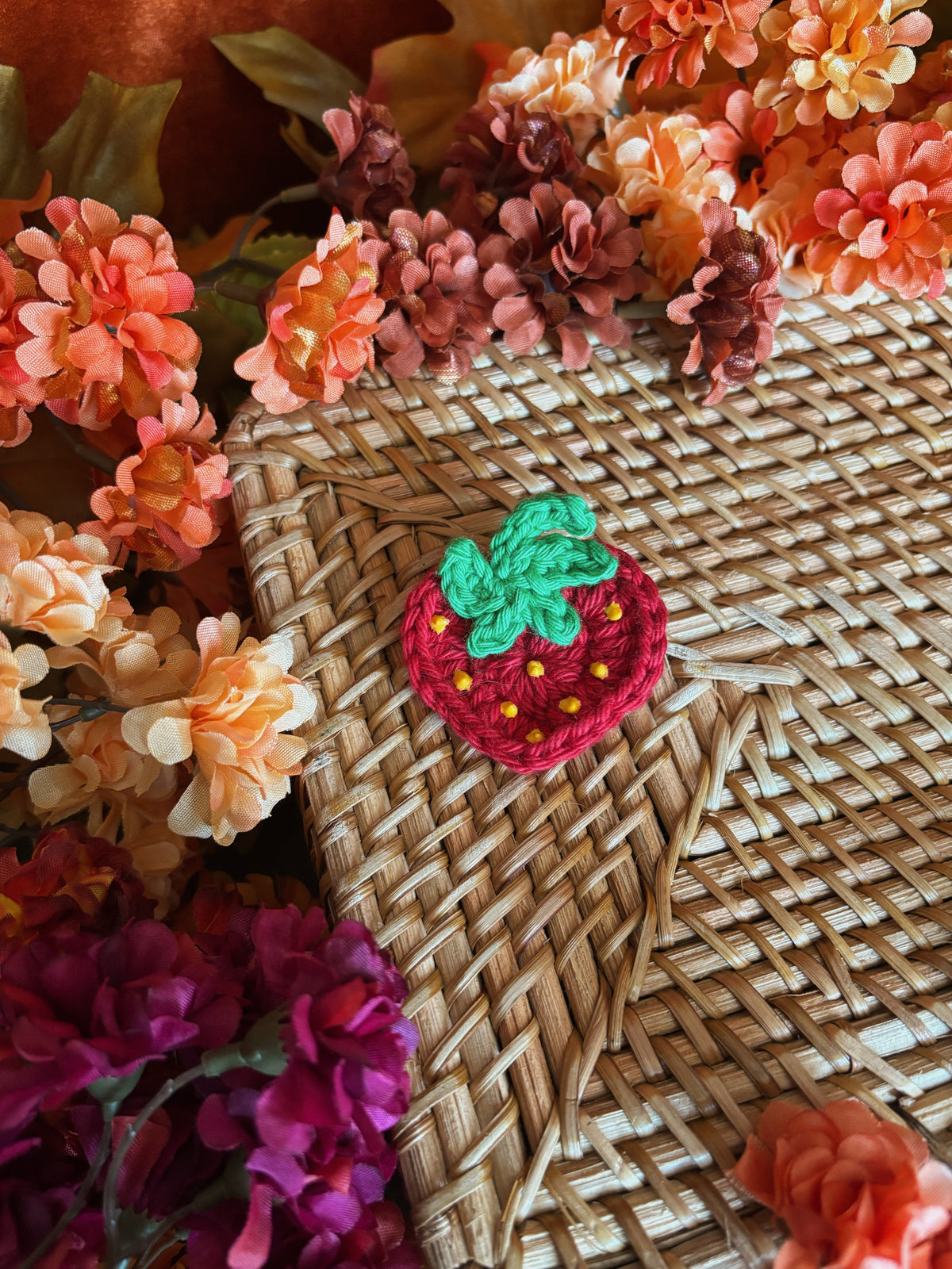Strawberry Hairpin