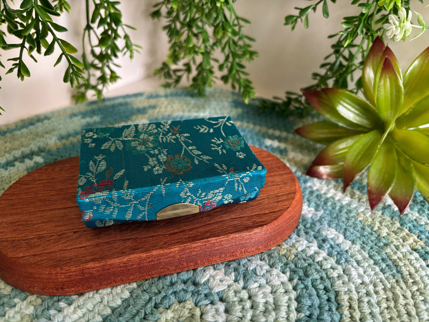 Light Blue Lipstick Case for 2 Lipsticks