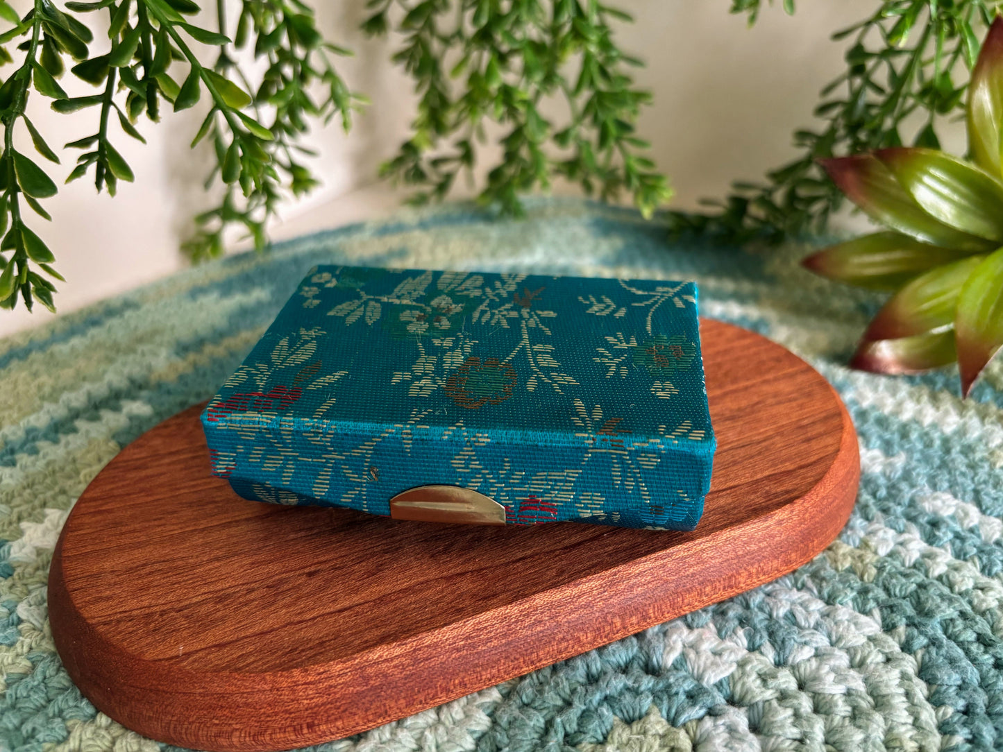 Light Blue Lipstick Case for 2 Lipsticks