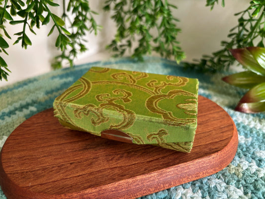 Green Lipstick Case for 2 Lipsticks