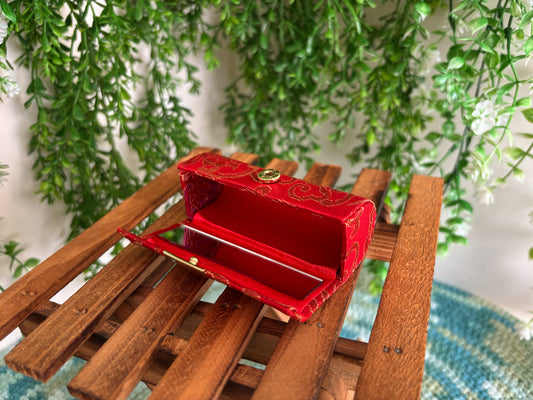 Red Lipstick Case for 1 Lipstick