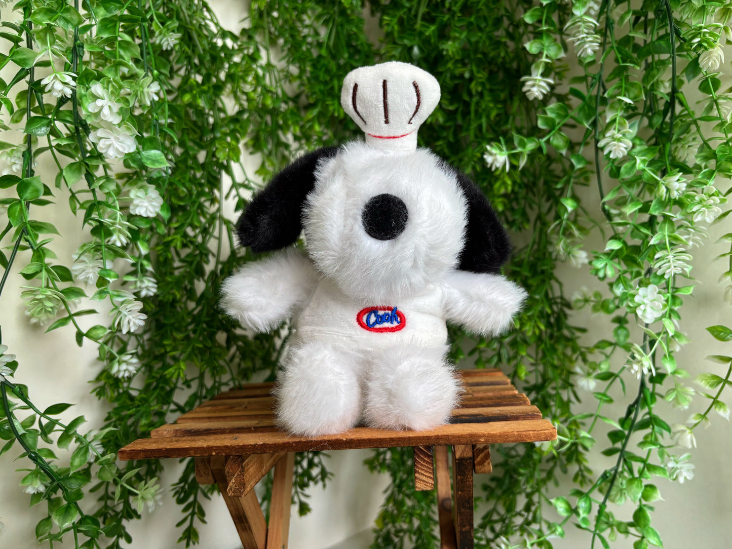 Chef Snoopy Plushie Keychain