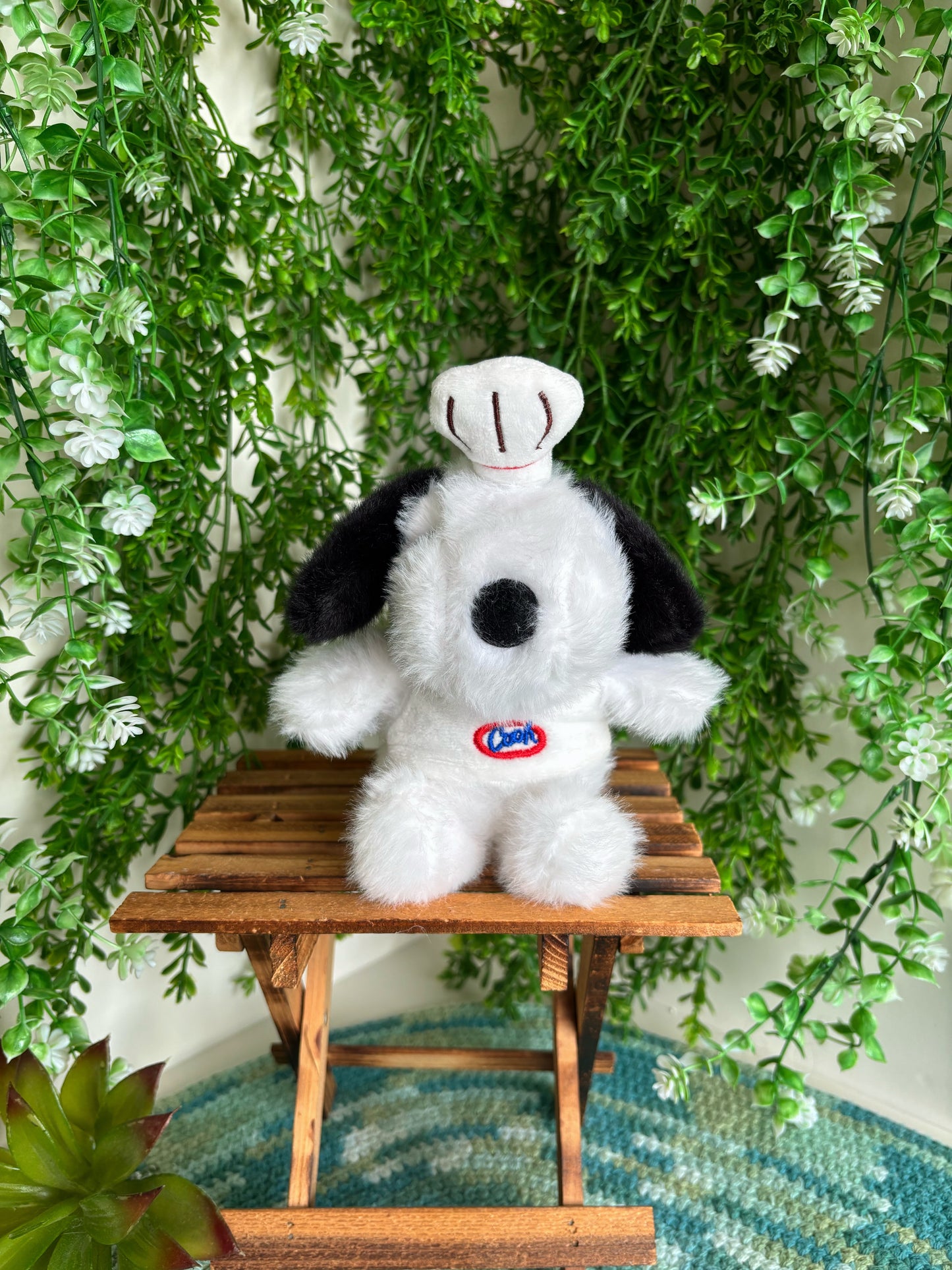 Chef Snoopy Plushie Keychain