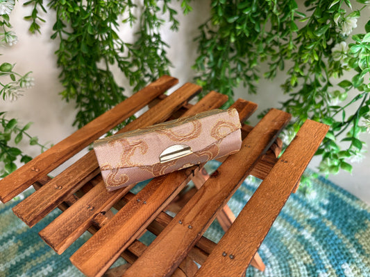 Biege Lipstick Case for 1 Lipstick