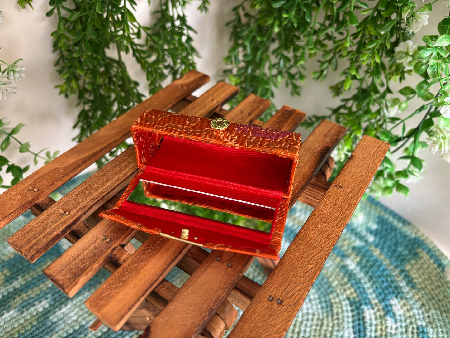 Orange Lipstick Case for 1 Lipstick