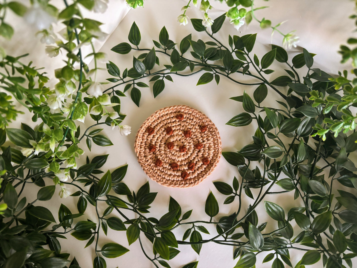 Cookie Crochet Coaster