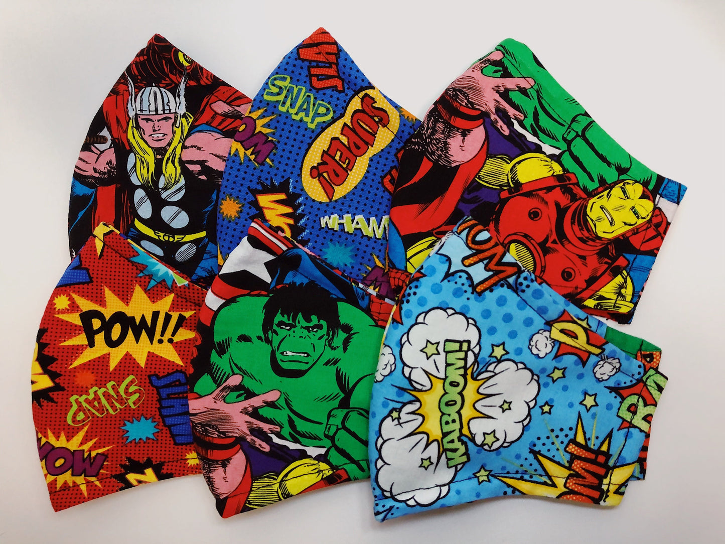 Superhero Collection: Face Masks