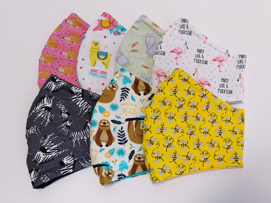 Pastel Animal Prints 4: Face Masks