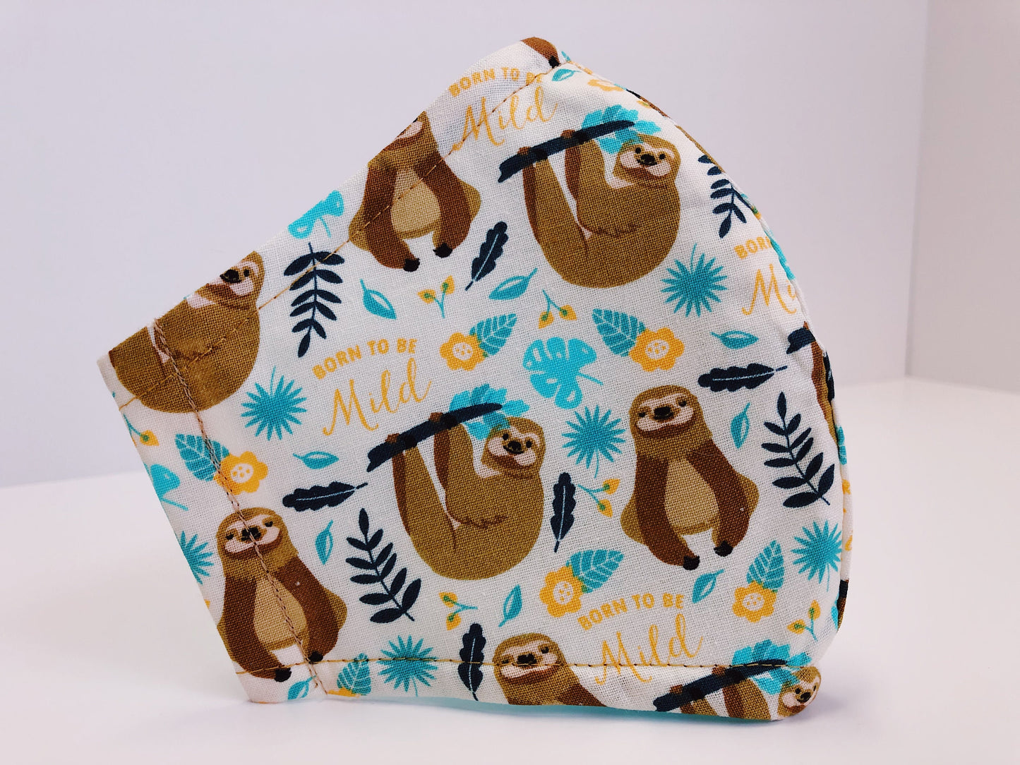 粉彩动物纹印花 4：口罩