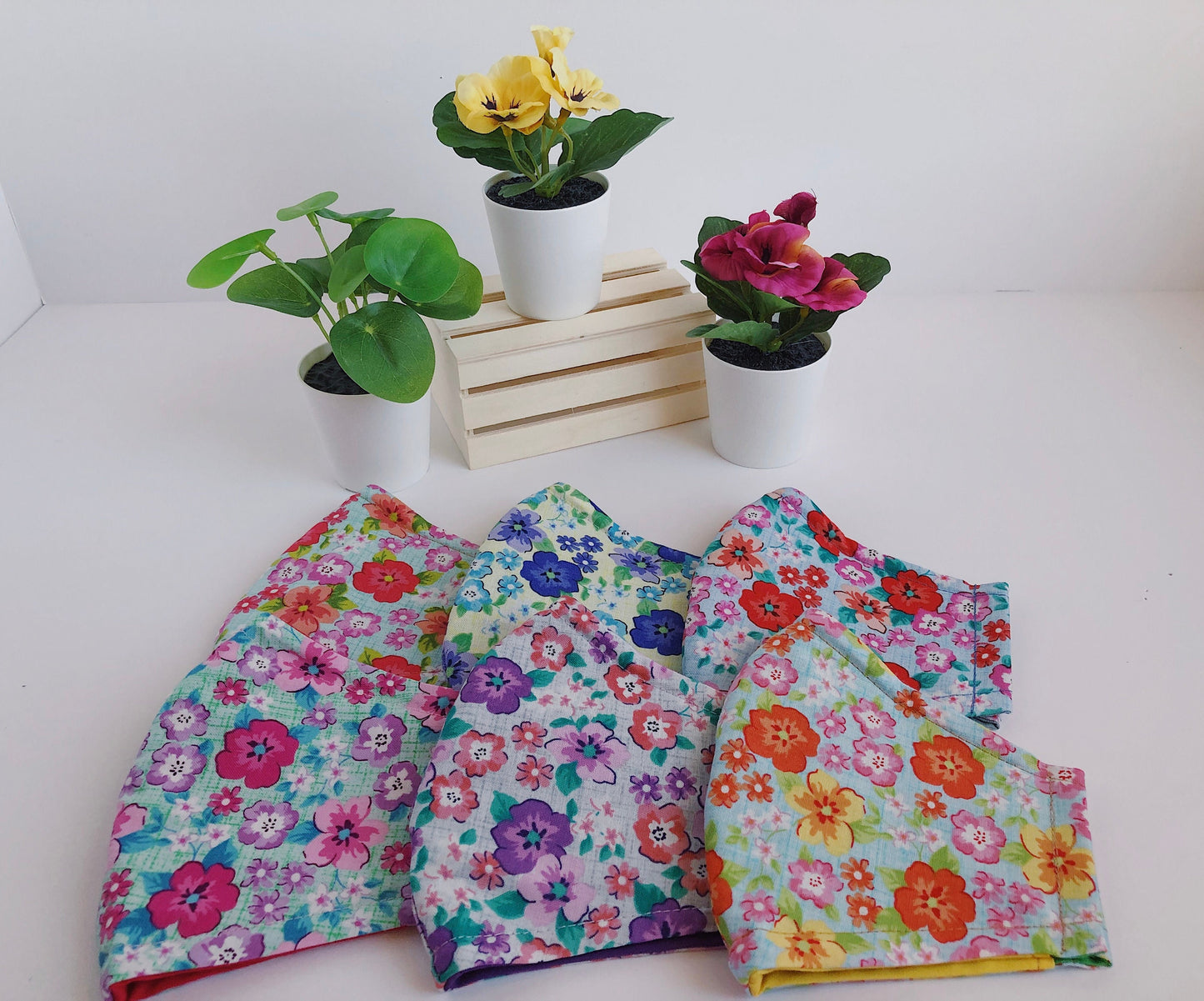 花卉系列 1：口罩套装