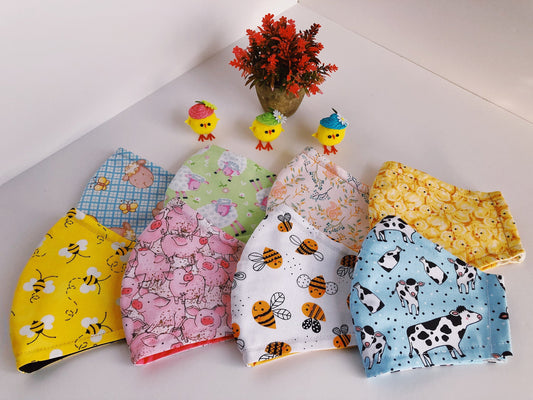 Pastel Animal Prints 3: Face Masks