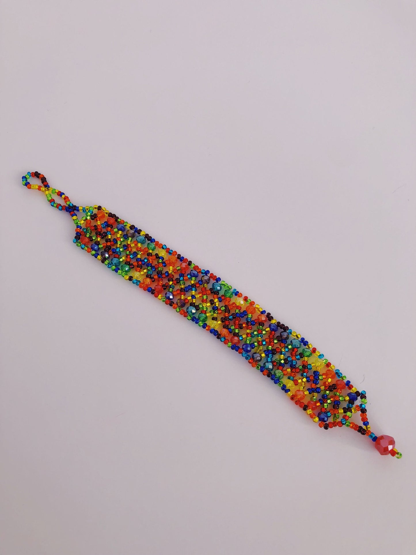 Colorful Chunky Beaded Bracelet