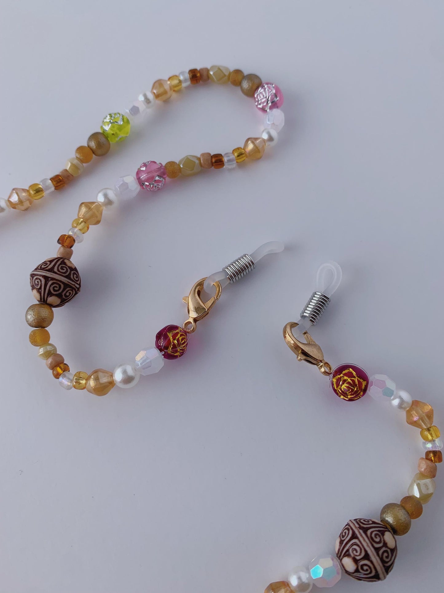 Brown Eyeglasses Chain