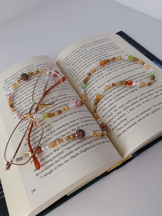 Brown Eyeglasses Chain