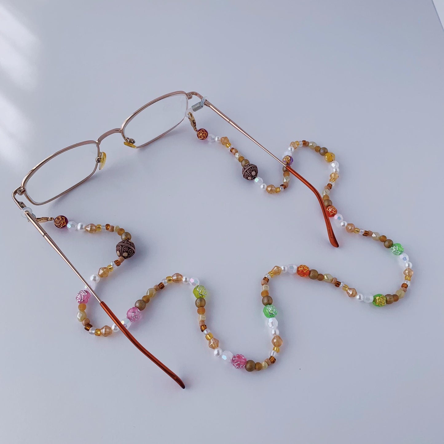 Brown Eyeglasses Chain